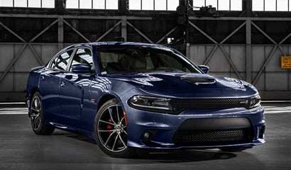 Blue Dodge Charger